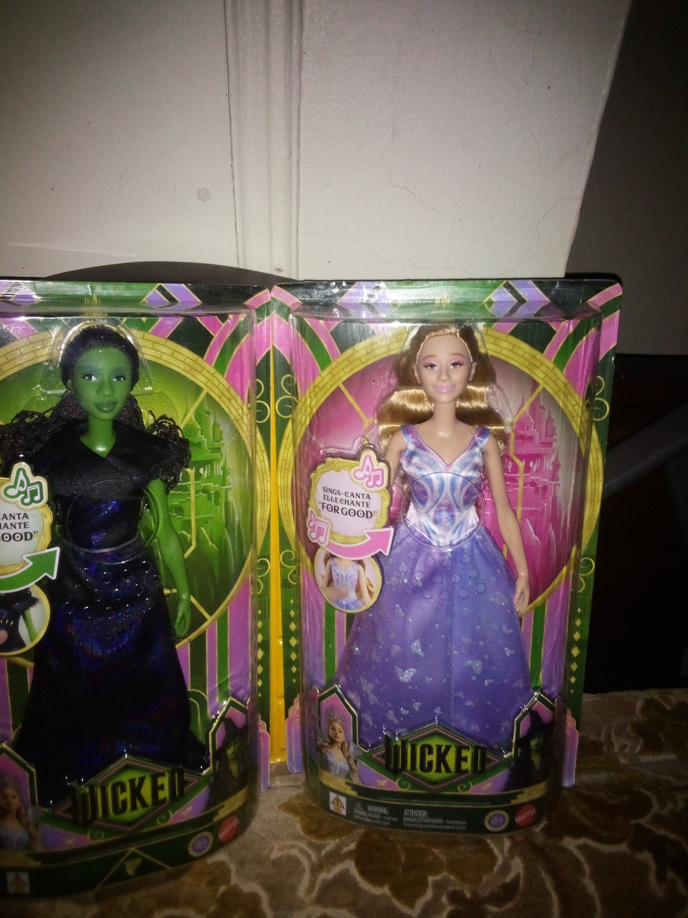 Wicked "For Good" Part 2 Singing Elphaba Glinda Mattel Barbie Doll Wizard of Oz - Picture 13 of 15